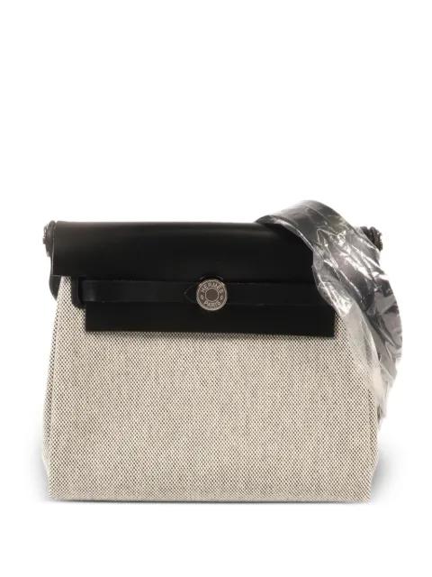mini Herbag canvas cross body bag by HERMES 