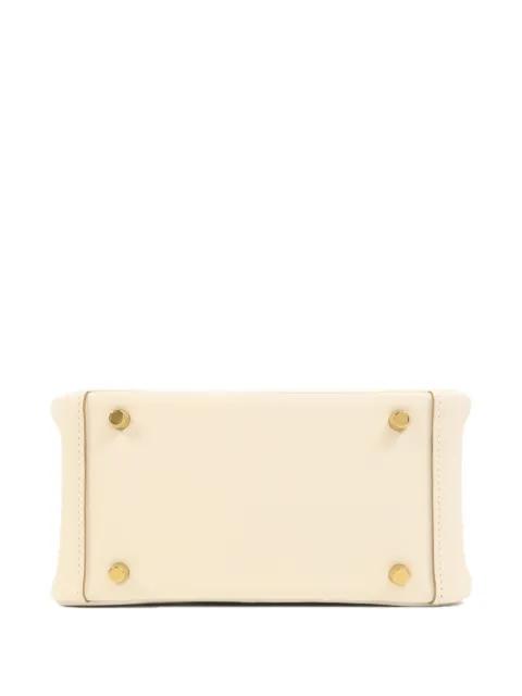 mini Lindy leather tote bag by HERMES 