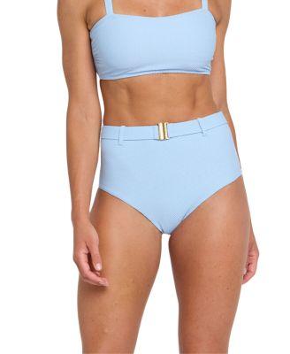 Lucia Tankini Top and Belted Bottom Set by HERMOZA