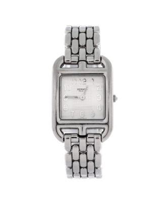 Cape Cod Quartz Watch in Stainless Steel 23mm by  HERM&EGRAVE;S