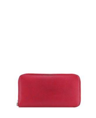 Long Azap Zip Around Wallet Silk'in Epsom by  HERM&EGRAVE;S