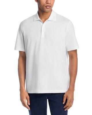 Cotton Stretch Short Sleeve Polo by HERNO