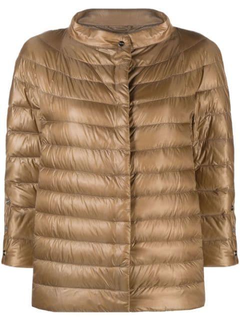Elsa quilted puffer jacket by HERNO