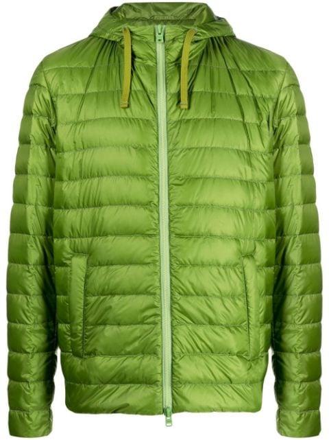 Globe hoodied padded jacket by HERNO