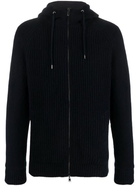 Infinity reversible hoodied jacket by HERNO
