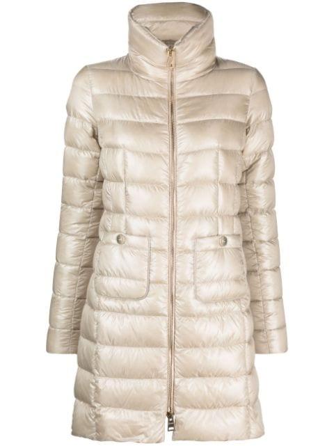 Maria quilted coat by HERNO