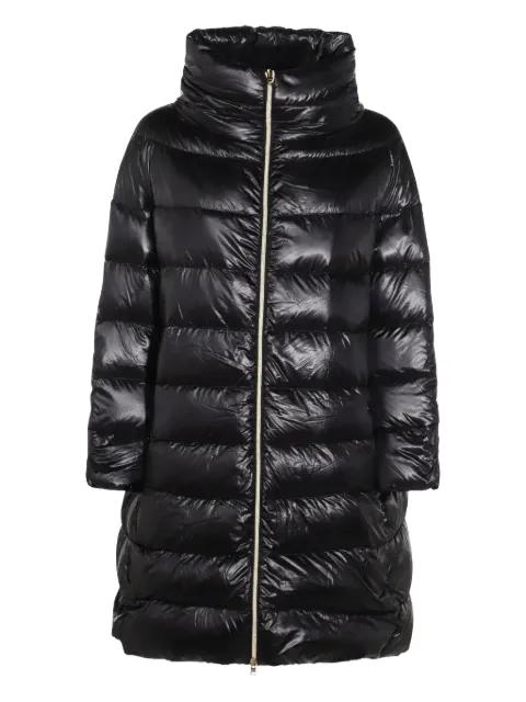 Matilde quilted coat by HERNO