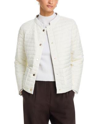Matte to Shiny Reversible Puffer Coat by HERNO