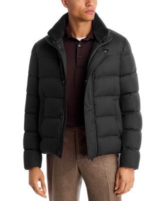 Quilted Bomber Jacket by HERNO