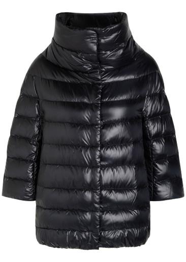 Quilted shell jacket by HERNO