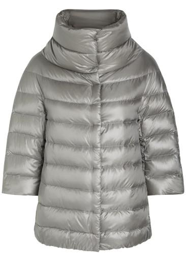 Quilted shell jacket by HERNO