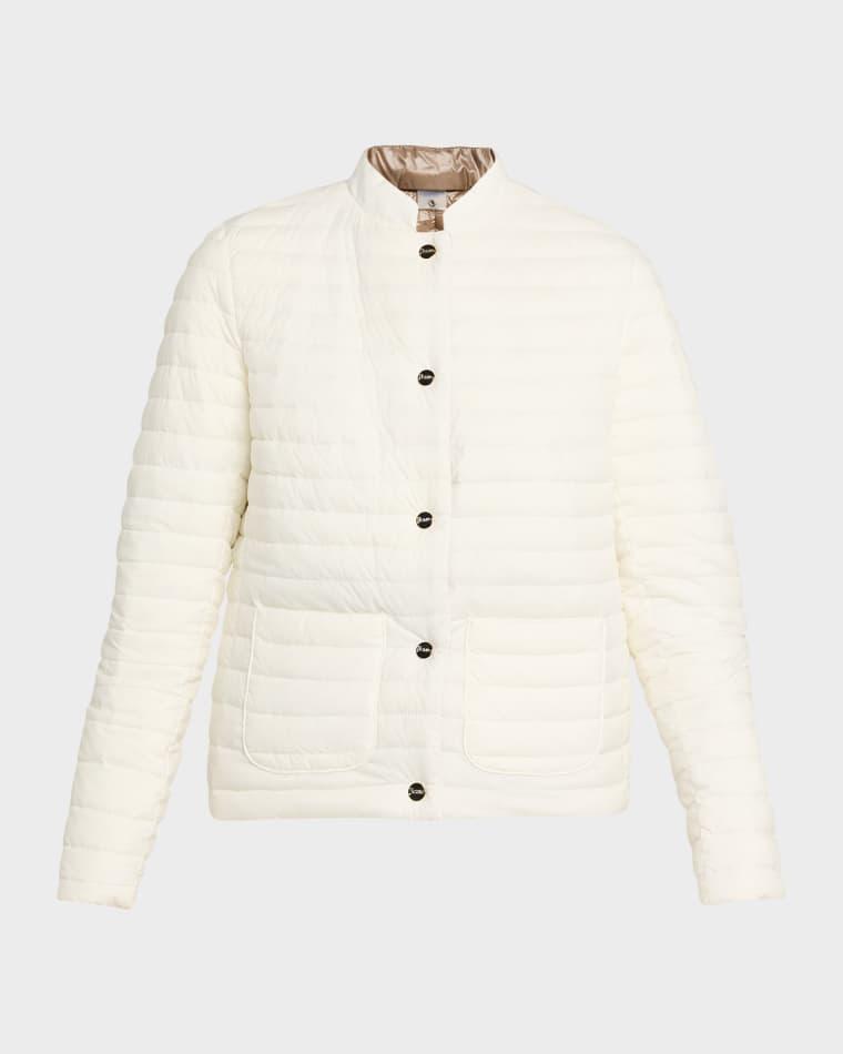 Reversible Short Down Jacket by HERNO