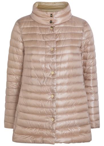Reversible padded shell jacket by HERNO