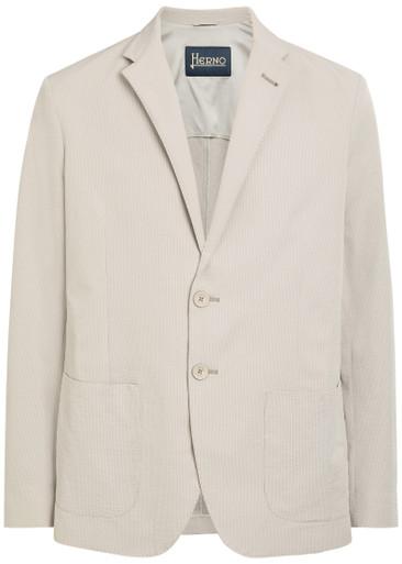 Seersucker blazer by HERNO