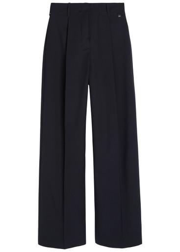 Straight-leg stretch-woven trousers by HERNO