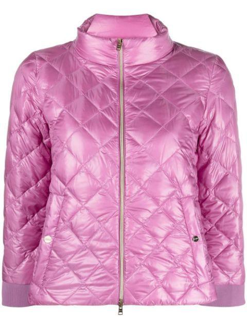 Ultralight diamond-quilted down jacket by HERNO