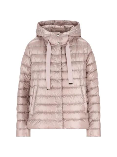 Ultralight hoodied quilted jacket by HERNO