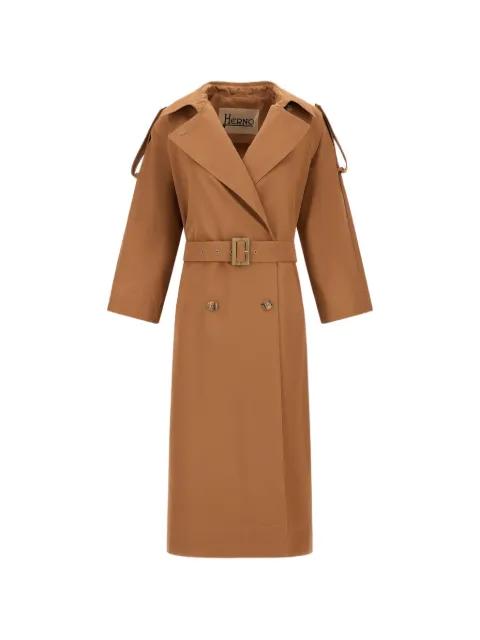 belted coat by HERNO