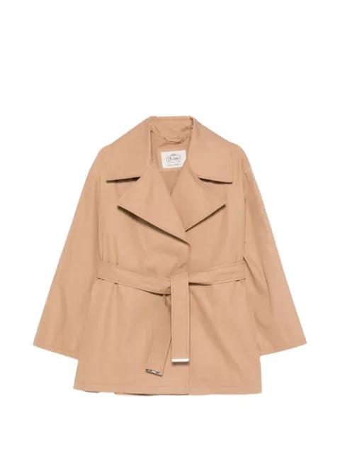 belted jacket by HERNO