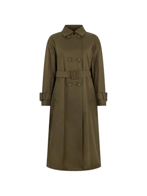 belted trench coat by HERNO