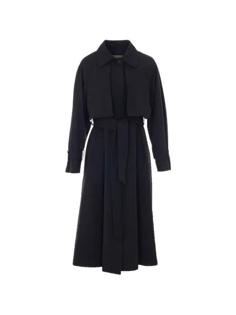 belted trench coat by HERNO