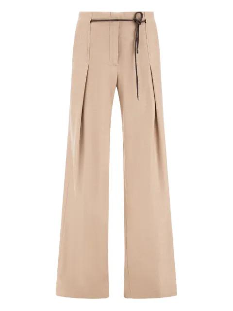 belted trousers by HERNO