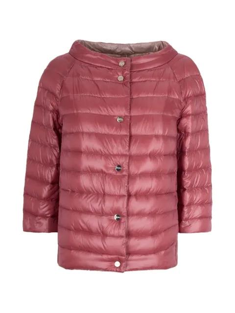 button-closure jacket by HERNO