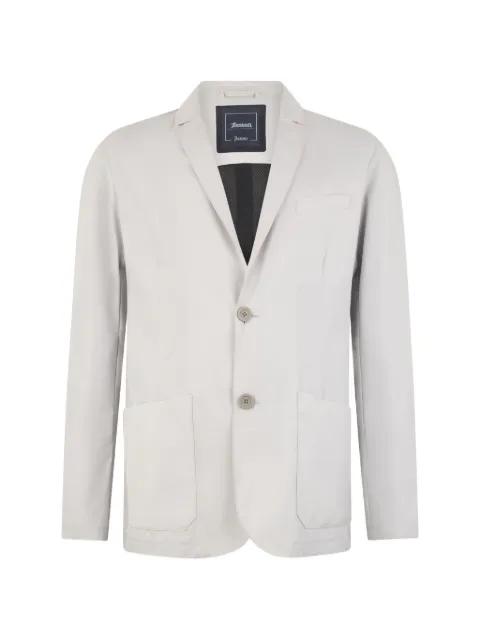 button-fatsening blazer by HERNO