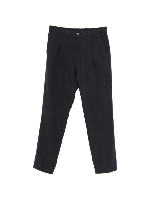 button pleated trousers by HERNO