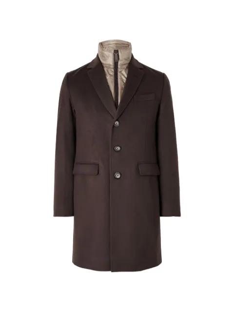 button single-breasted coat by HERNO