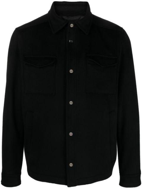 button-up shirt jacket by HERNO