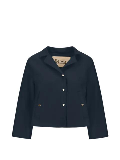 buttoned collar jacket by HERNO