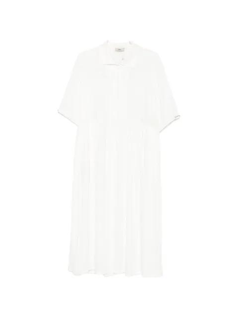 buttoned midi dress by HERNO