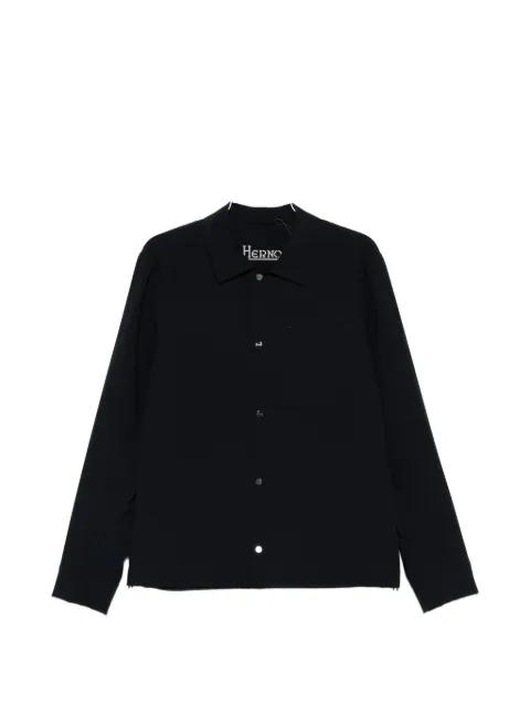 buttoned shirt jacket by HERNO