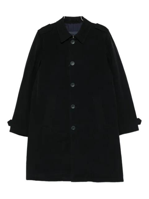buttoned single-breasted coat by HERNO