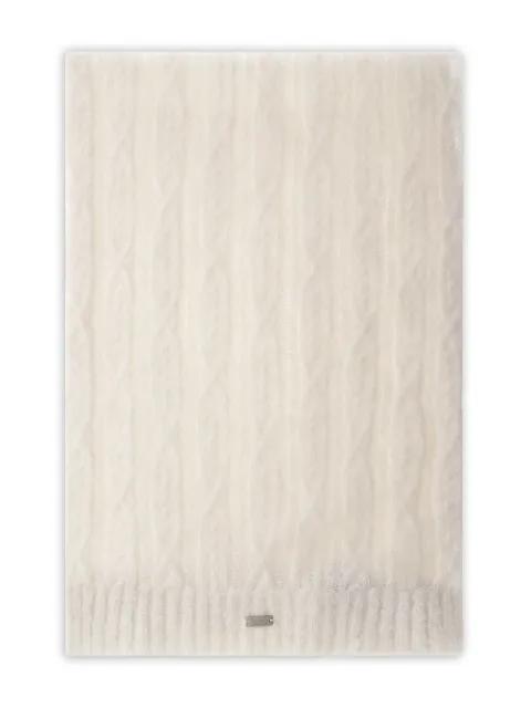 cable-knit scarf by HERNO