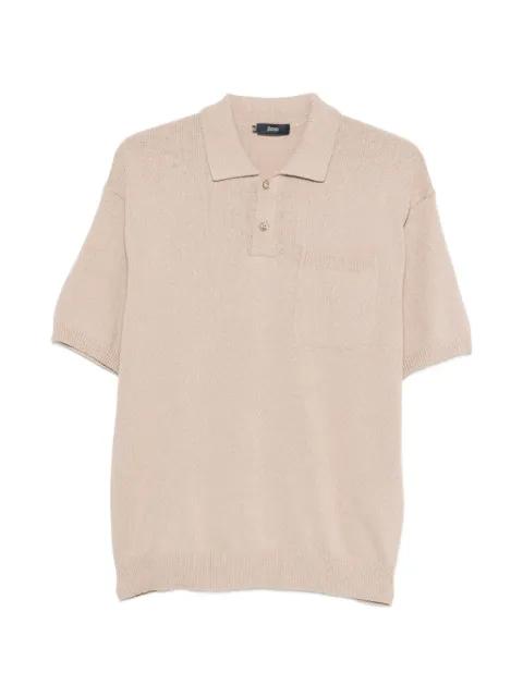 chest-pocket polo shirt by HERNO