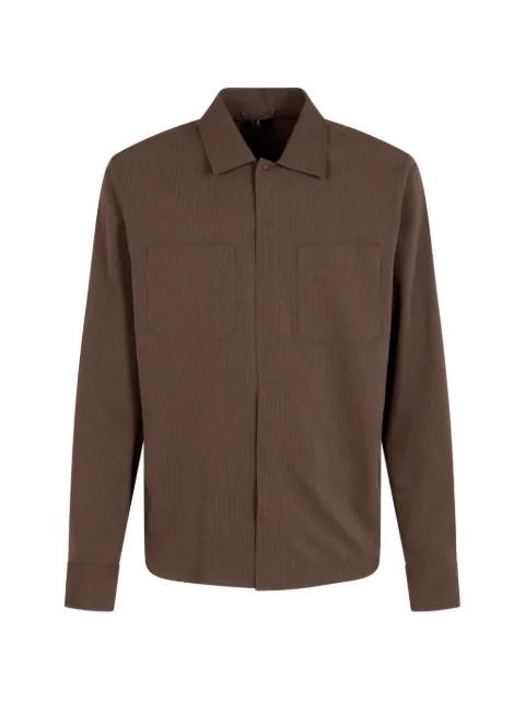chest-pocket shirt by HERNO