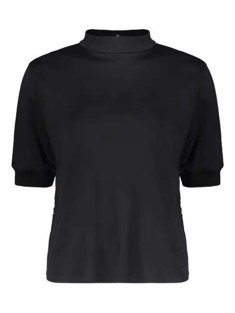 collar sequin blouse by HERNO