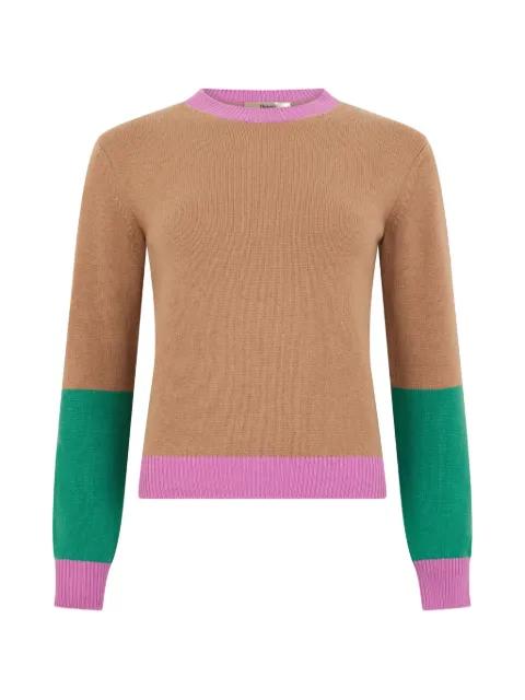 colour-block sweater by HERNO
