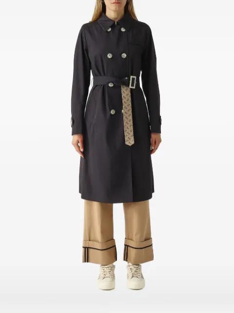 double-breasted belted trench coat by HERNO