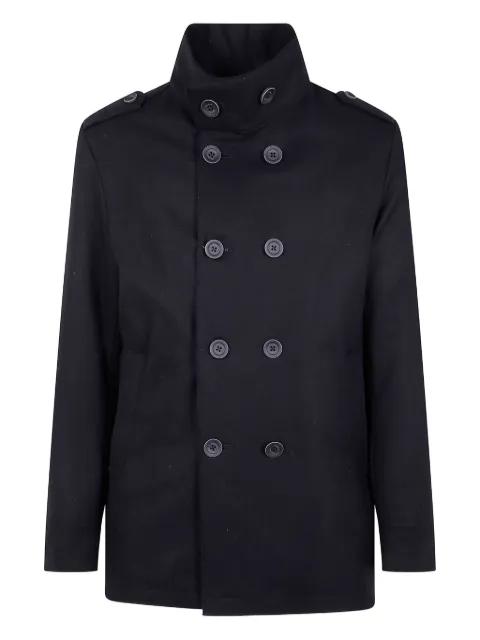 double-breasted coat by HERNO