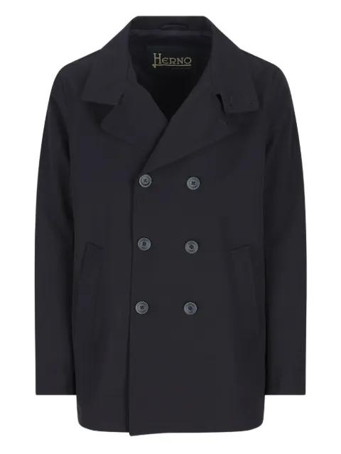 double-breasted coat by HERNO