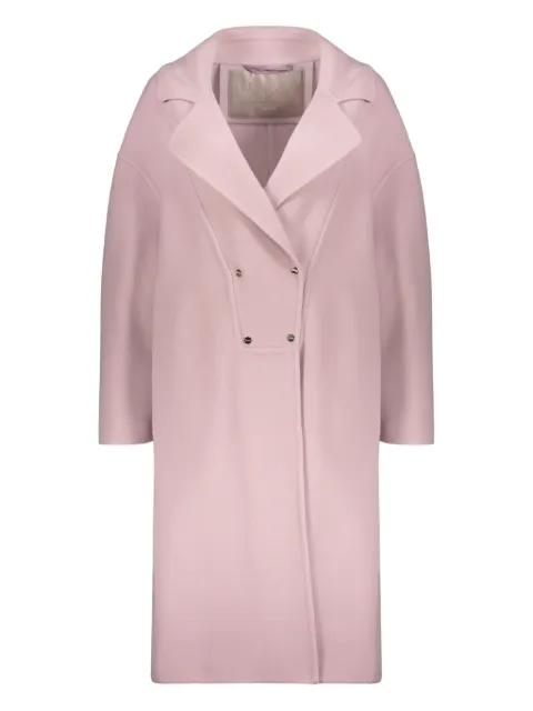 double-breasted long coat by HERNO