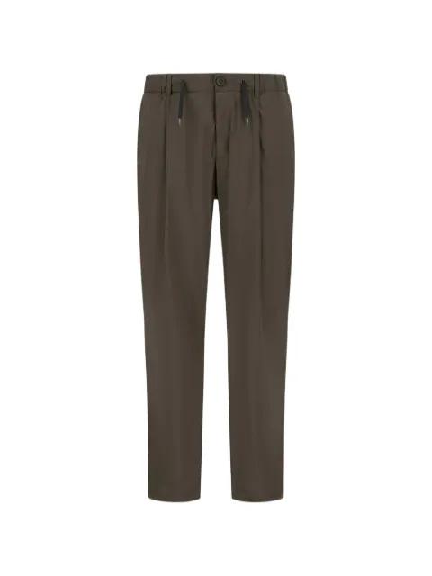 drawstring-detail elasticated-waist trousers by HERNO