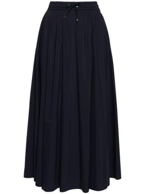 drawstring-fastening midi skirt by HERNO