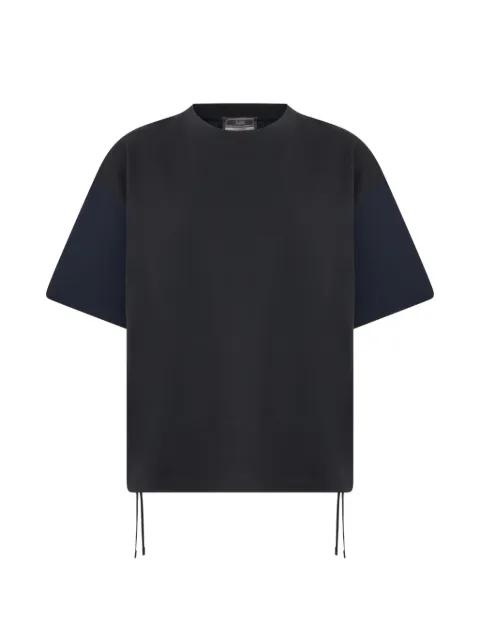 drawstring-hem T-shirt by HERNO