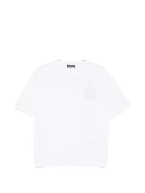 drawstring-hem T-shirt by HERNO