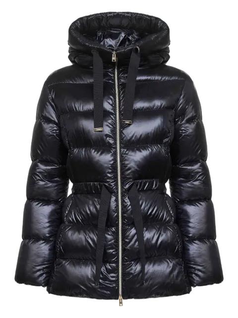 drawstring hoodied jacket by HERNO