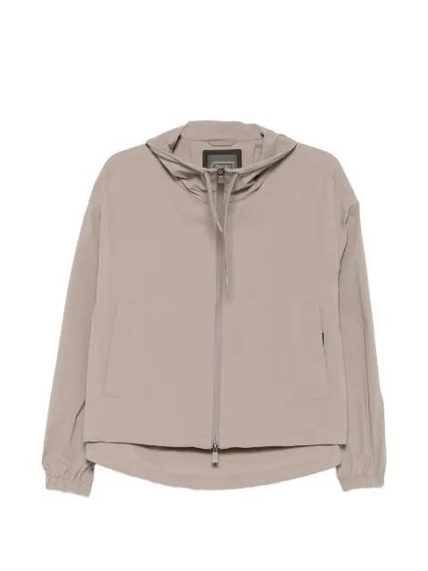 drawstring hoodied jacket by HERNO